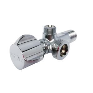 HERZ - Roháčik kombi 3/4" a 3/8" pre 2 odberné miesta