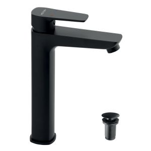 Bat.METALIA 58 umý.stoj.vysoká cierna 257mm s klik piletou 58503,0