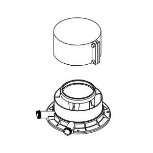 Protherm adaptér 80/125mm  A25KP /Tiger, Panther, Puma/