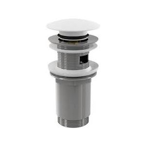 Alc.Pileta Um.klik 5/4" veľká A392B Biela