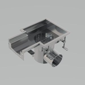 Alc.APR6-2211-210 priem.krab.vpusť priebežná 250×250-210, nerez AISI 304