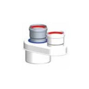 ODK.Cox adapter  80/125 - 2x80  PPs
