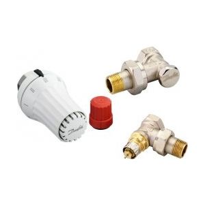 Danfoss SET rohový RA-IN+RLV-S 1/2"+ term.hlavice