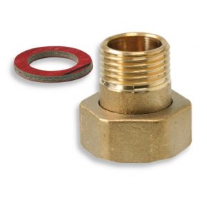 Mosadz Matica prevlečná s driekom 3/8"x1/2"