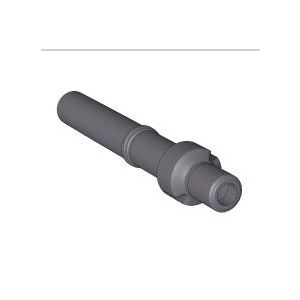 Geminox zvislá strešná koncovka 80/125