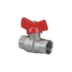 HERZ Vent.guľ.DN20 - 3/4" PN50 FF Motýľ