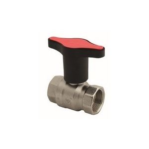 HERZ Vent.guľ.CER.DN40 - 6/4" PN25 FF M bez