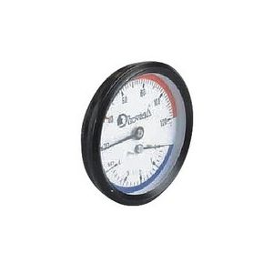 HERZ  Termomanometer D80  0-120°C/0-4bar  1/2" zadný  1411110