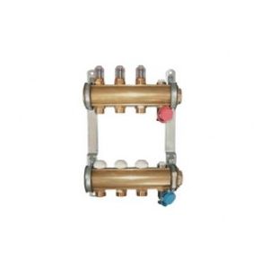 HERZ rozd. 1 1/4" podl.  4-cest.reg.+prietokom.