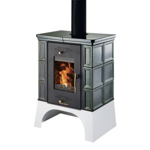 HAAS+SOHN Krb.kachle EBOLI AL II 12,2kW s vym.+dochl.zelená