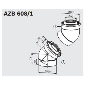Junkers Bosch AZB 609 T kus s kontr.otvorom