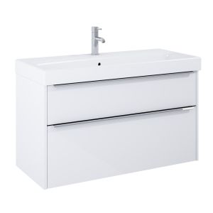 JIKA SET - SKŘÍŇKA S 2 ZÁSUVKAMI VČETNĚ UMYVADLA 100 CM PURE