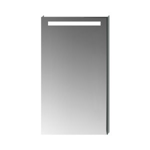 JIKA-CLEAR Zrkadlo 45x81 cm Al rám S LED OSV.