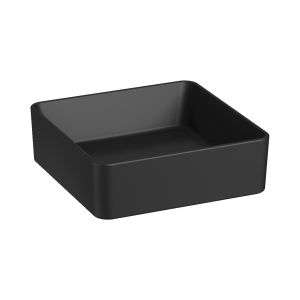 Jika Cubito Pure - Umývadlo na dosku, 38x38 cm, bez prepadu,matt black