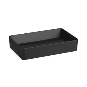 Jika Cubito Pure - Umývadlo na dosku, 60x38 cm, bez prepadu,matt black