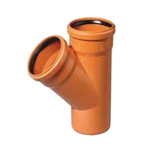 PVCU Odbočka kan.400/250/45°   KGEA