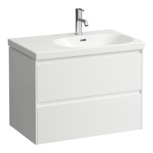 LAUFEN LUA/LANI SKR. K ASYM. UMYVADLU 75 bBIELA MAT.