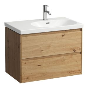 LAUFEN LUA/LANI SKR. K ASYM. UMYVADLU 75 WILD OAK PRAVA