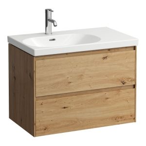 LAUFEN LUA/LANI SKR. K ASYM. UMYVADLU 75 WILD OAK LAVA