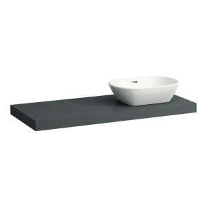 LAUFEN LANI DOSKA POD UMýVADLO S OTV VPRAVO 118X50 SEDA