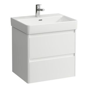 BASE 2.0 - skrinka pre umývadlo Laufen Pro X 60cm , 2 zásuvky, biela mat