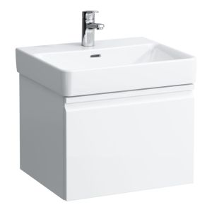 LAUFEN PRO S SKRINKA POD UM. 52X45X39 S VNUTORNOU ZASUVKOU BIELA LESK