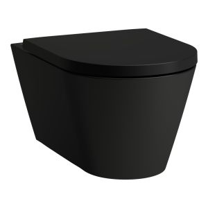 LAUFEN KARTELL WC ZAVES  RIM. CIERNY MAT 37X54,5X43