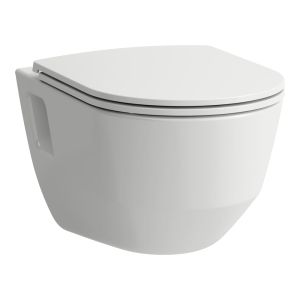 LAUFEN PRO NEW ZÁV. WC RIMLESS 53CM LCC UCHYT VIDITELNY