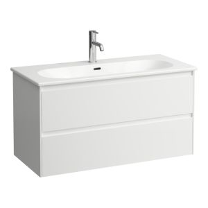 LAUFEN LUA PACK UMYVADLO 100CM + SKRINKA 2 ZASUV. BIELA MATT