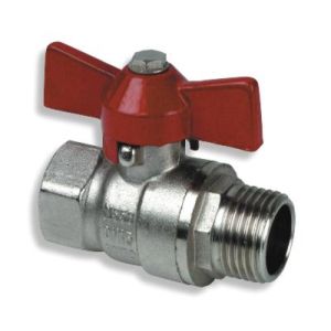 FERRO Vent.guľ.voda,dn20  3/4"MF,M PN30