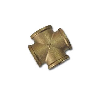 Mosadz Kríž MS Dn25  5/4" (9 cm)