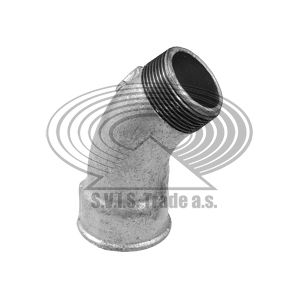 Pozink.Obluk 45° dn50     2" MF