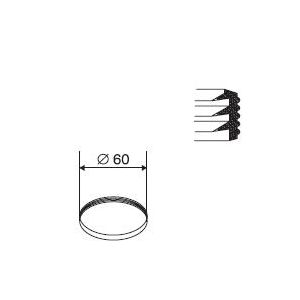 Protherm tes.pr.100mm TE1 - silikón