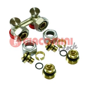 Giaco. R388 LSKE Set3/4"Fx3/4"Eurokon.roh. VKP +R470H