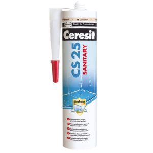 Silikon Sanit.CERESIT CS25 280ml Transp.