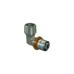 Uponor mosadzné koleno S-Press PLUS MLC 32-1" ZV