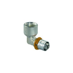 Uponor mosadzné koleno S-Press PLUS MLC 32-1" ZD
