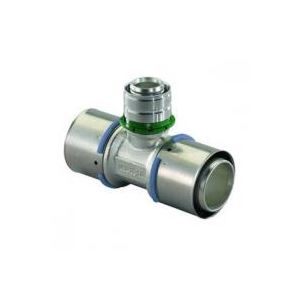 Uponor mosadzný T kus S-Press MLC 50-25-40