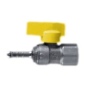 Vent.vzork.plyn,1/2" x 8mm ZV LPG