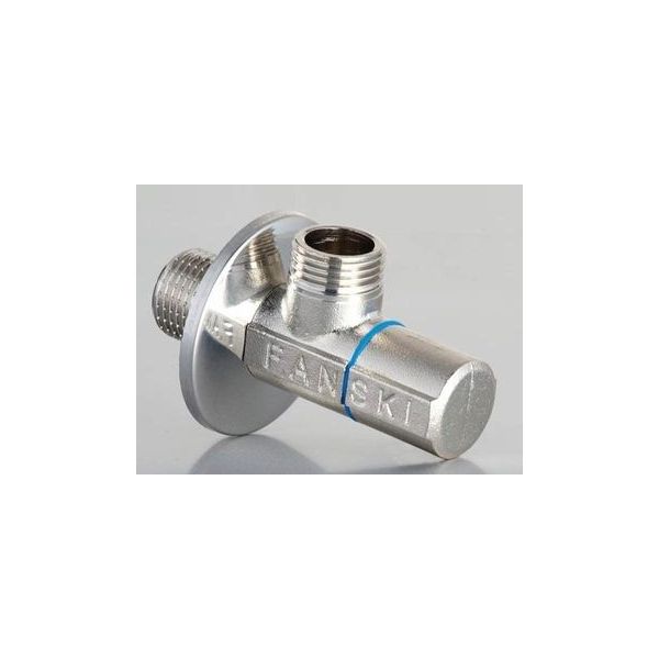 Roh.vent.FANSKI 1/2"x3/8" s filt.a ker.vrš. AP011-S modrý Neleštený chróm
