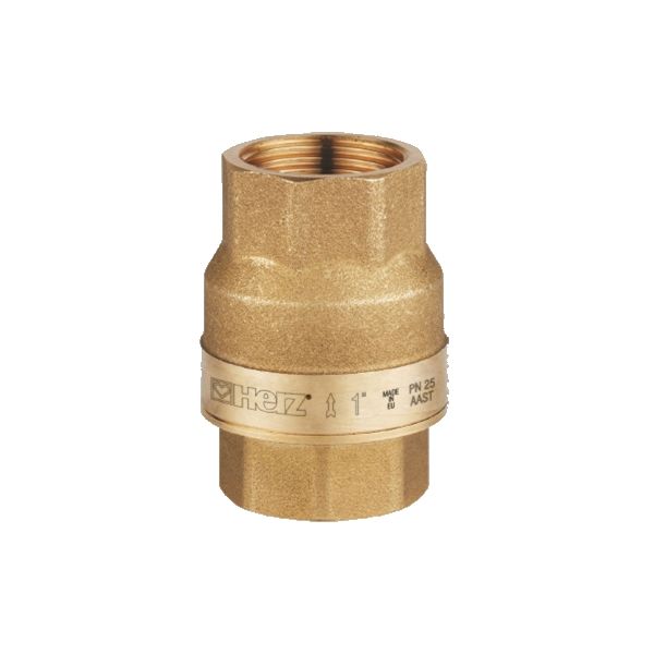 HERZ - Pružin.spätný ventil  DN 15  PN25-Klapka  1/2"