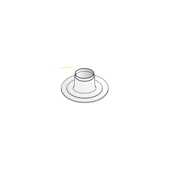 ODK.A5025001 Prechod strechou rovný 125mm
