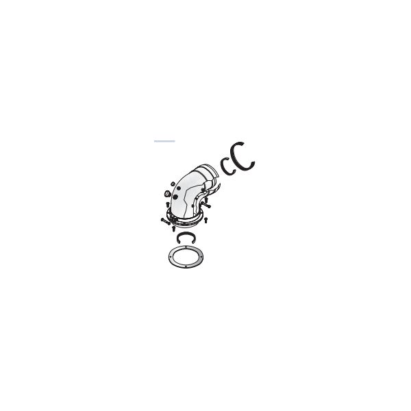 ODK.A2001879 Koleno prir.90° 60/100 Fe/Al s odbermi