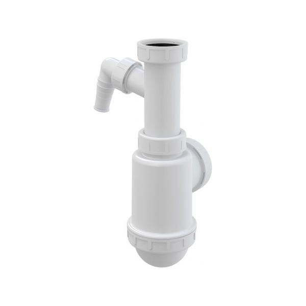 Alc.Sif.drezový polsifón A443P 50/40 pripojka prevl.matica 6/4"