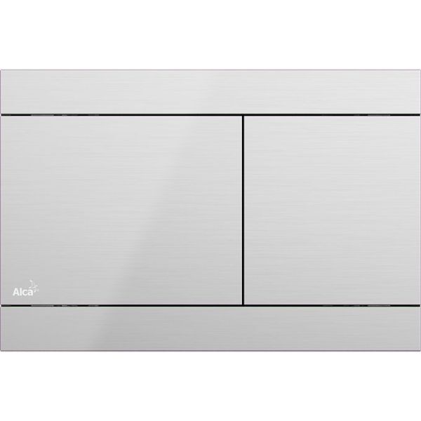 Alc.Tlačitko Flat Inox - Fun Inox