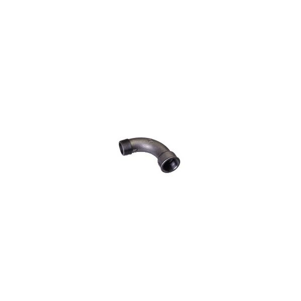 Čierny Oblúk 90° Dn15 1/2" MF