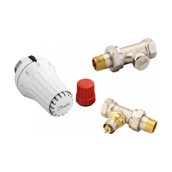 Danfoss SET priamy RA-N+RLV-S 1/2"+ RAE5054