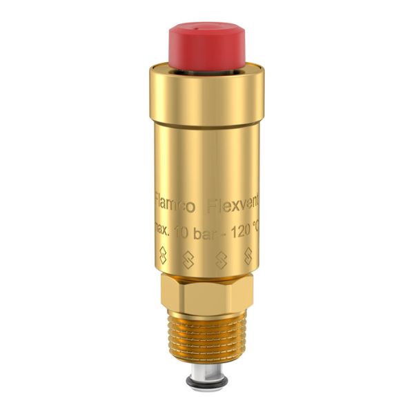 Flexvent  AFRISO  AQUASTOP 1/2" Odvzd.bank.mosadz