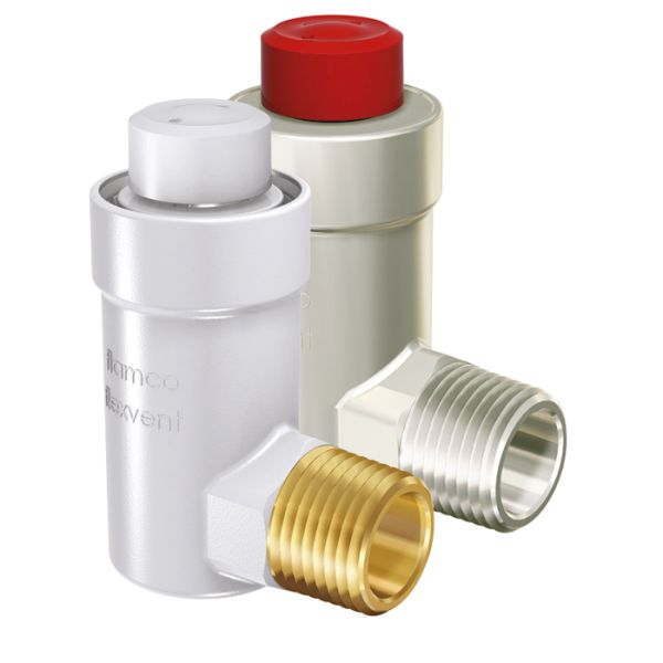 Flexvent H 1/2" Odvzd.bank.rohovy Chróm