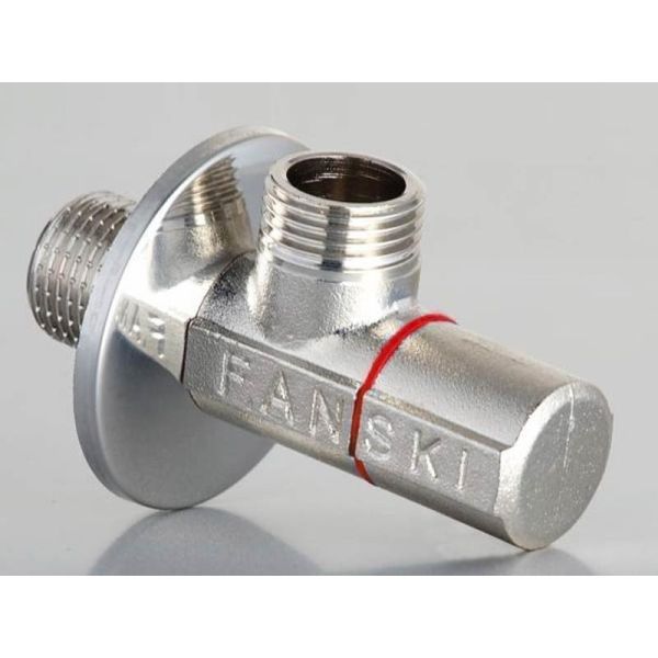 Roh.vent.FANSKI 1/2"x3/8" s filt.a ker.vrš. AP011-T červený Neleštený chrom